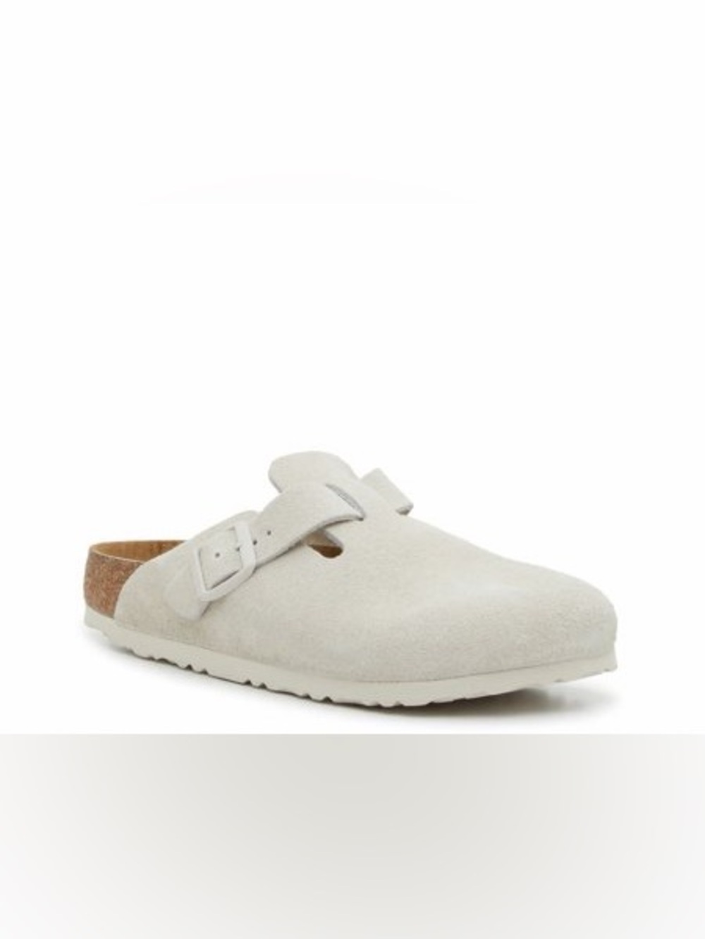 Birkenstock Boston Clog
Suede Clog in Off-White